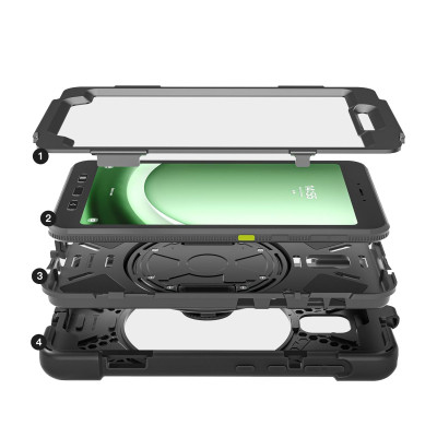 Чехол для планшета BeCover Heavy Duty Samsung Galaxy Tab Active 3 SM-T570/SM-T575/SM-T577 8" Black (713450) Винница - изображение 4