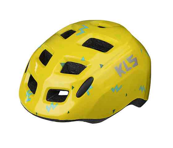 Велосипедний шолом дитячий KLS Zigzag XS (45-50 см) Жовтий Бровари