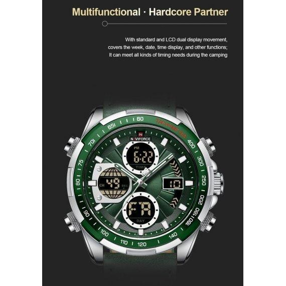Годинник чоловічий наручний Naviforce Fly ArmyGreen Вінниця - фото 7