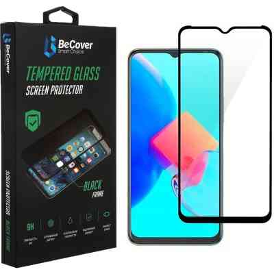 Скло захисне BeCover Tecno Spark 8p (KG7n) Black (708166) Вінниця