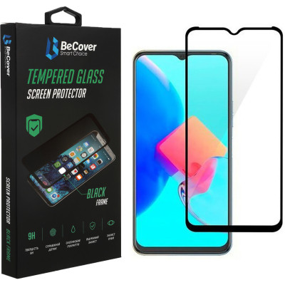 Скло захисне BeCover Tecno Spark 8p (KG7n) Black (708166) Вінниця - фото 1