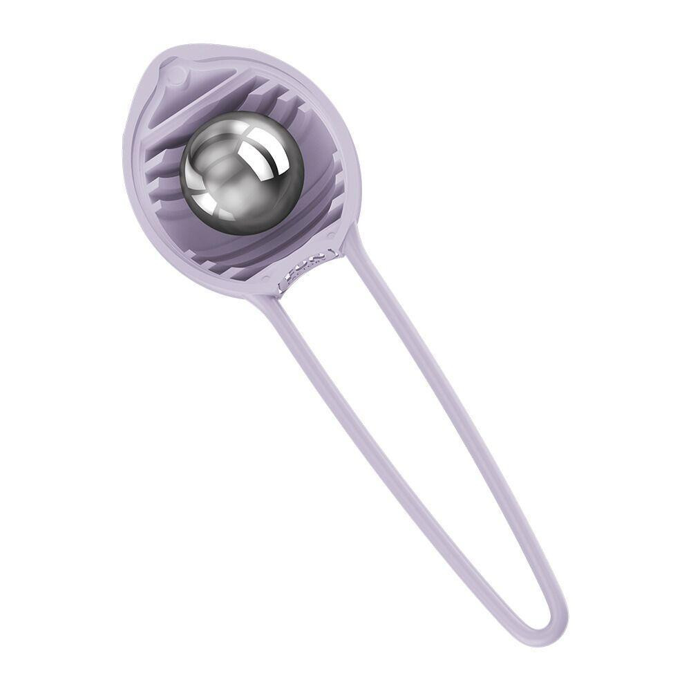 Вагінальна кулька Fun Factory SMARTBALL UNO Purple, одинарна, діаметр 3,6 см Sex Aura Київ - фото 5