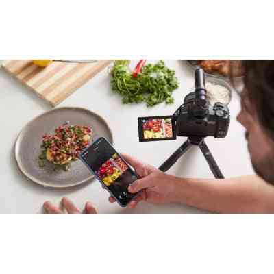 Цифровой фотоаппарат Canon EOS R50 RF-S 18-45 IS STM + RF-S 55-210 IS STM Black (5811C034) Винница