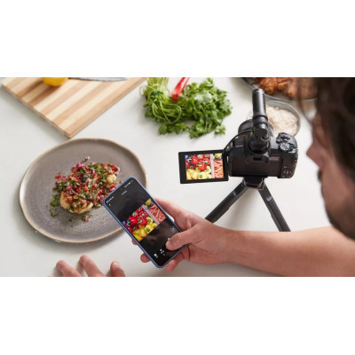 Цифровой фотоаппарат Canon EOS R50 RF-S 18-45 IS STM + RF-S 55-210 IS STM Black (5811C034) Винница - изображение 4