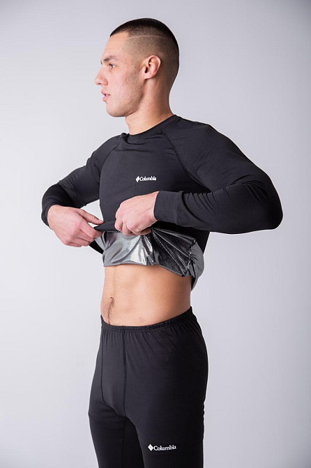 Комплект мужского термобелья Columbia OMNI HEAT черное мужское термобелье Columbia WAR Львов - изображение 2