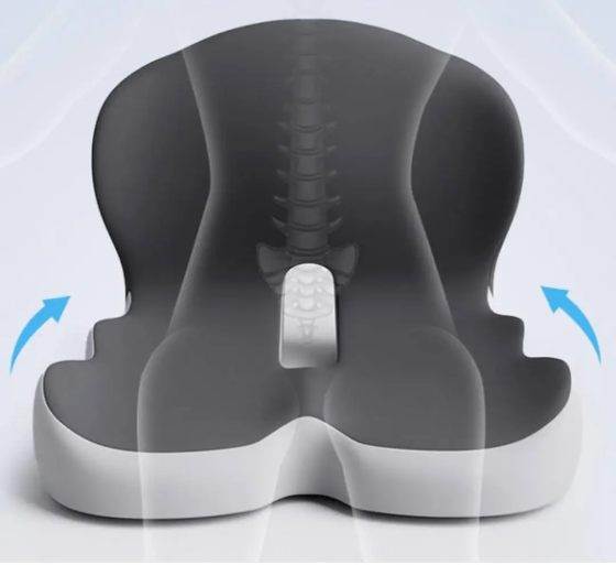 Подушка ортопедична для сидіння PS-03 Сірий Вінниця