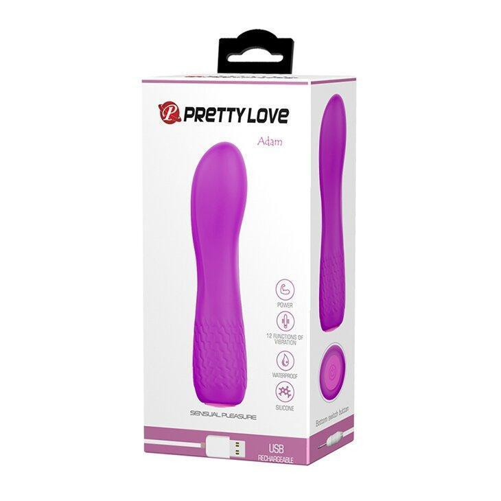 Міні вібратор серії Pretty Love - Adam, BI-014561-1 Sex Aura Київ - фото 9