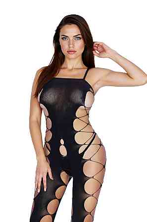 Бодистокинг - Bodystocking 2072, black - One Size Sex Aura Киев