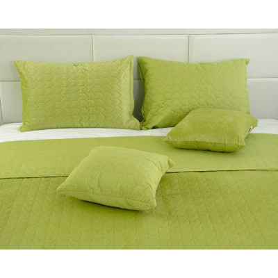 Подушка Руно декоративна Velour Green banana 40х40 (311.55_Green banana) Вінниця - фото 2