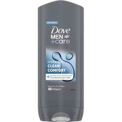 Гель для душа Dove Men+Care Чистота и комфорт 400 мл (8717644683149/8720181313448) Винница