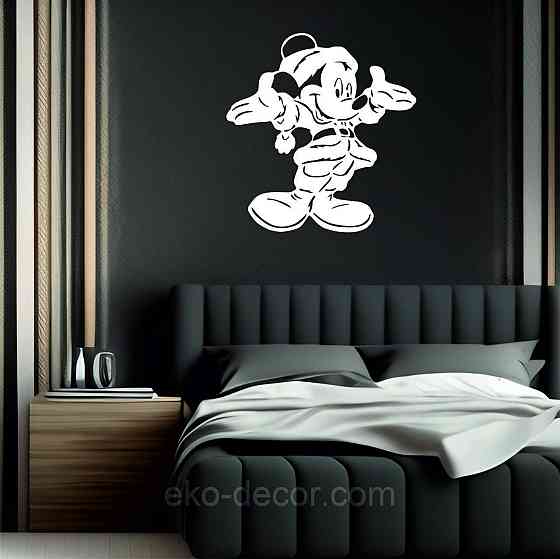 Декоративное настенное Панно «Микки Маус», Декор на стену 90*90 см Киев