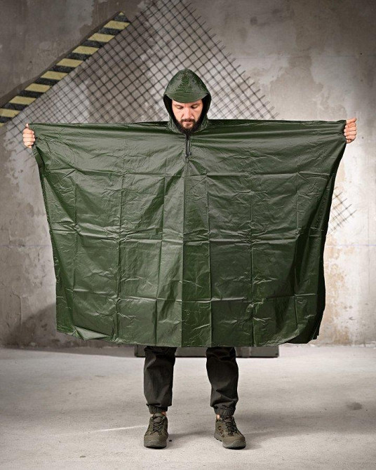 Пончо дощовик олива ПП4768 Одеса - фото 1