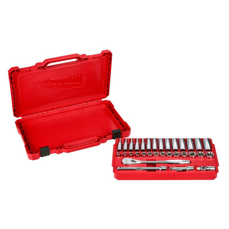 Набір торцевих головок 6-19 мм, привід 3/8" MILWAUKEE 4932464945 Одеса - фото 3