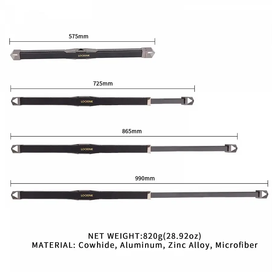 Фіксатор-розпірка LOCKINK Adjustable Spreader Bar Set - Black Львів - фото 9