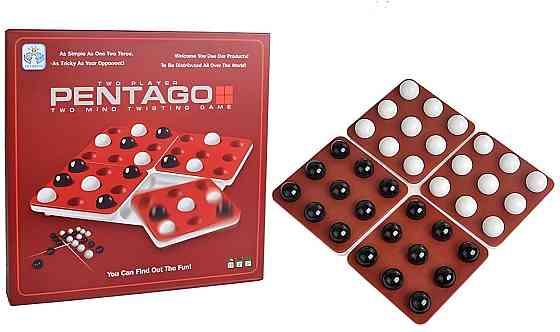 Настільна гра Пентаго Pentago. Настільна гра для двох гравців. Гра типу Хрестики-нуліки Київ