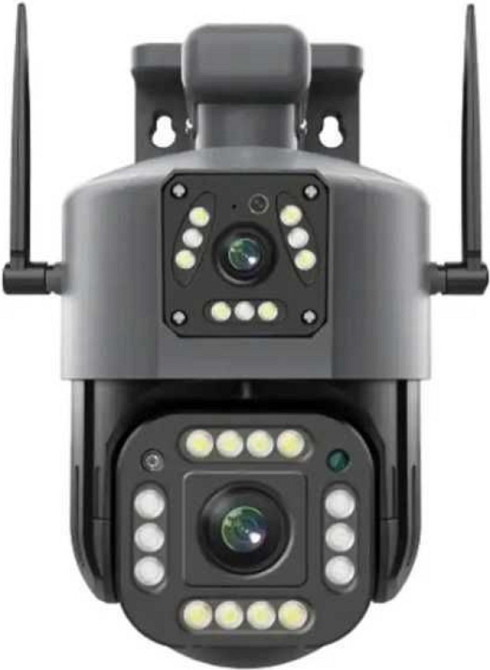 Вайфай Камера відеонагляду 8мп вулична поворотна нічна V380 SC03 wifi. Харків - фото 1
