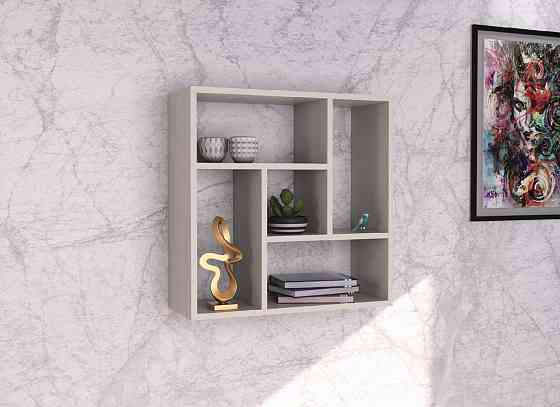 Полиця навісна П-3, Дуб Шамоні Світлий, 610/230/610 Львів