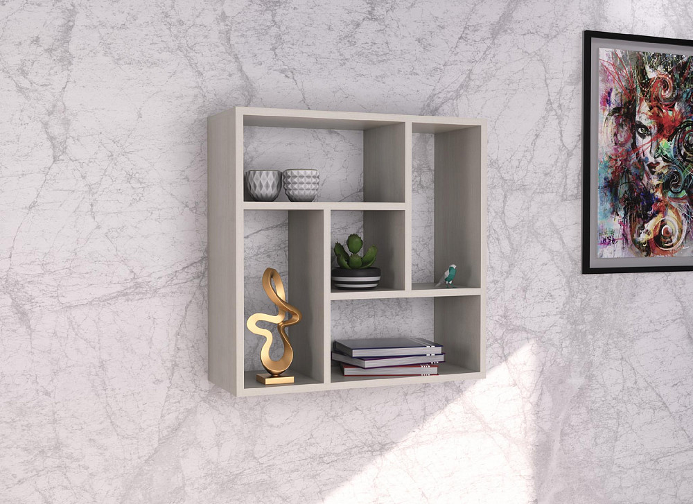 Полиця навісна П-3, Дуб Шамоні Світлий, 610/230/610 Львів - фото 3