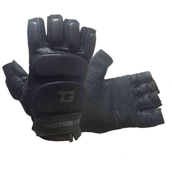 Перчатки тактические кожаные без пальцев Power system TACTIGEAR PS-8801 Patrol Black M Луцк