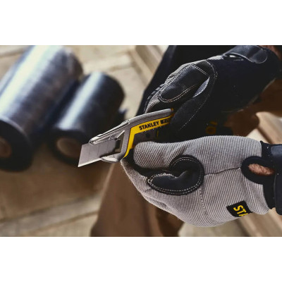 Нож монтажный Stanley FatMax Integrated Snap Knife, сегментное лезвие 18мм, L=165мм. (FMHT10594-0) Винница - изображение 7