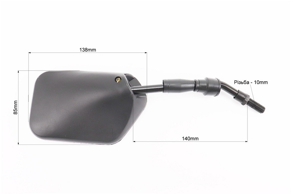 Дзеркала к-кт КВАДРАТ- чорні, м10 (ССС - знак якості), від 5шт -10% Київ - фото 2