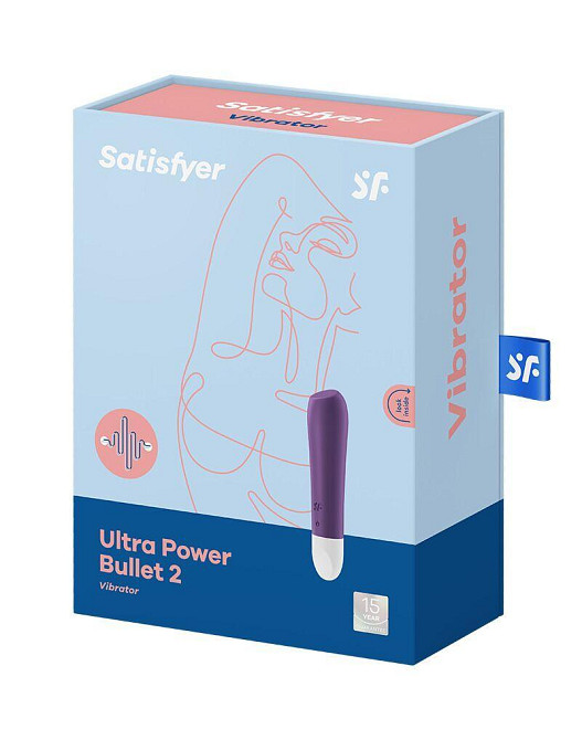 Вібропуля перезаряджаєма Satisfyer Ultra Power Bullet 2 Violet Sex Aura Київ - фото 6