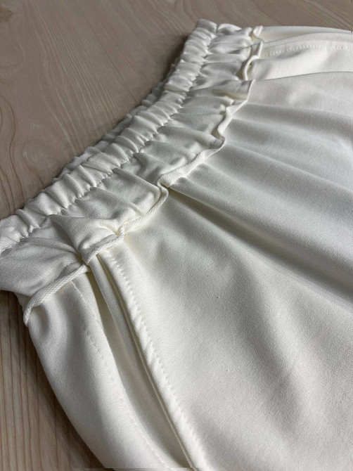 Костюм женский LSK 6011-5539 свитшот с вышивкой Oxford с джогерами белый, белый, M Киев - изображение 15