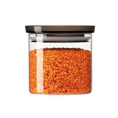 Ємність для сипучих продуктів Ardesto Fresh скло, пластик 500 мл (AR1305SF) Вінниця