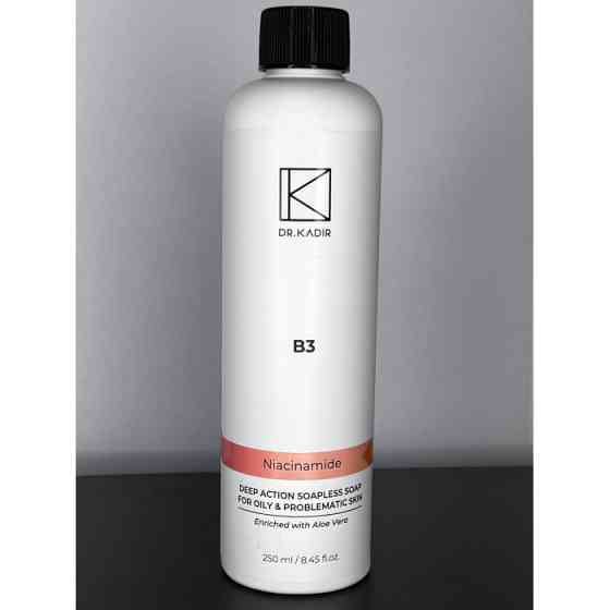 Очищаючий гель для проблемної шкіри глибокої дії Dr. Kadir В3 Deep Action Soapless Soup, 250 мл Дніпро