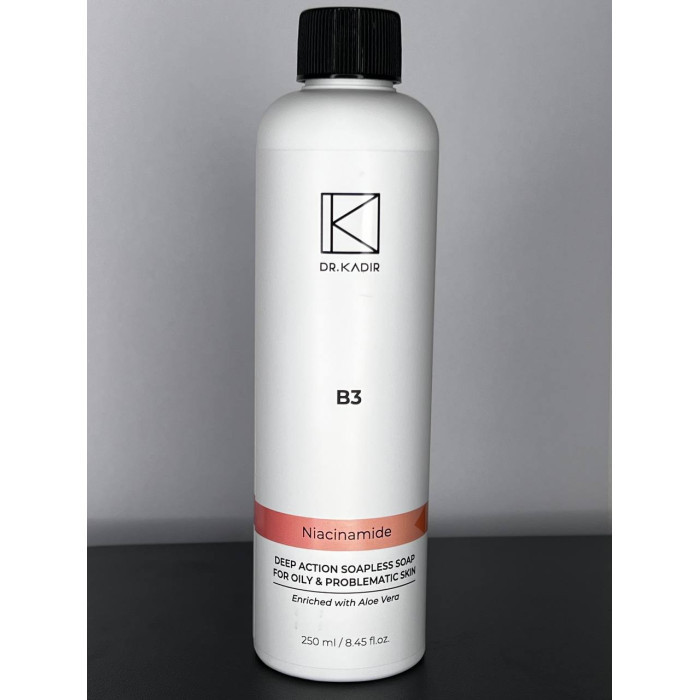Очищаючий гель для проблемної шкіри глибокої дії Dr. Kadir В3 Deep Action Soapless Soup, 250 мл Дніпро - фото 1