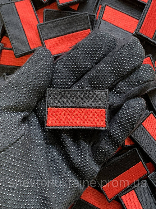 Шеврон Прапор УПА міні (Форма прямокутна. На липучці) Розмір 3x4.5см Київ - фото 6