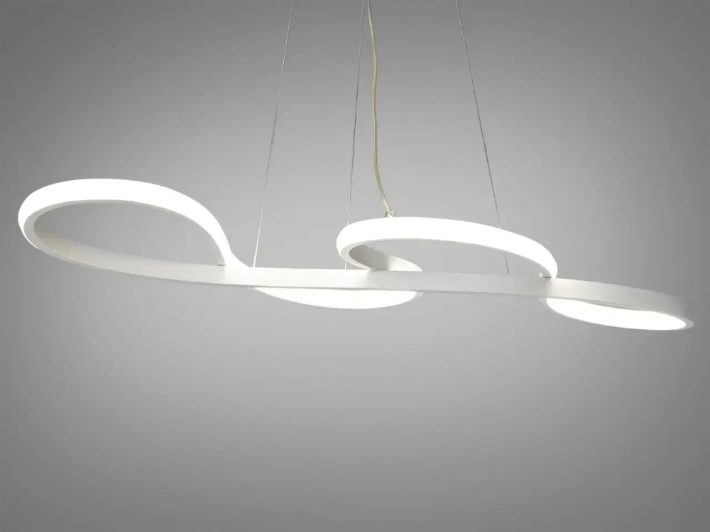 Светодиодная люстра Световая Симфония PJ805W 75х33см (Белая) Винница - изображение 2