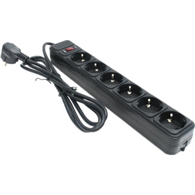 Сетевой фильтр питания Gembird SPG6-B-10 (SPG6-G-10B/ SPG6-PC-10B) Винница - изображение 1