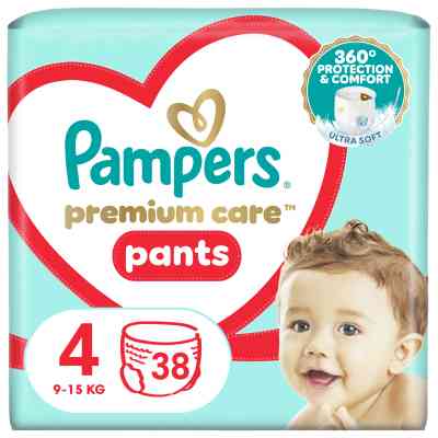 Подгузники Pampers Premium Care Pants Maxi Размер 4 (9-15 кг) 38 шт (8001090759832) Винница
