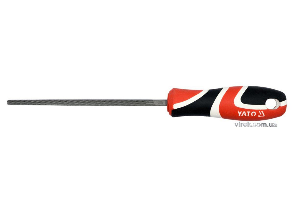 Напильник по металу YATO, квадратний l=150 мм, #1 [20/80] Одеса - фото 1