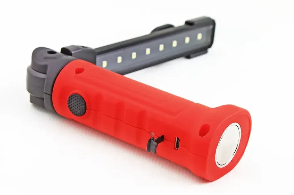 Ліхтар ручний з магнітом на кульнірі ProTester (під microUSB зарядку) Вінниця - фото 3