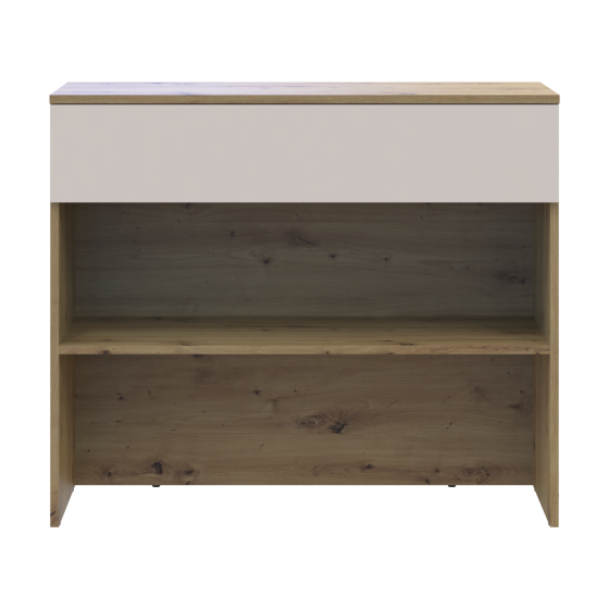 Тумба для обуви Doros Сплит 94х39х80 см Дуб артизан/Кашемир (DRS-011462) Львов