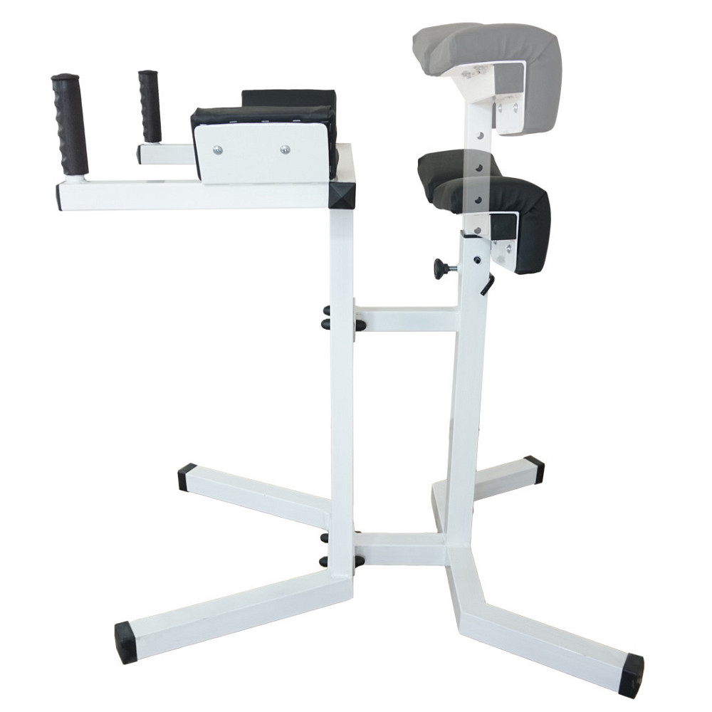 Зворотня гіперекстензія для кросфіту KZ-001 Тренажери для преса, гіперекстензії регульована Київ - фото 2