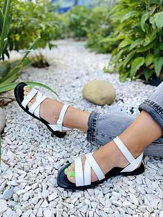 Rosta Босоніжки жіночі ROSTA 1044 білі (літо, шкіра натуральна) (5143) Коломыя