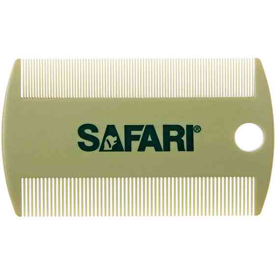 Safari Double-Sided Cat Flea Comb САФАРІ ГРЕБІНЕЦЬ ДВОСТОРОННІЙ ВІД БЛІХ для котів Київ