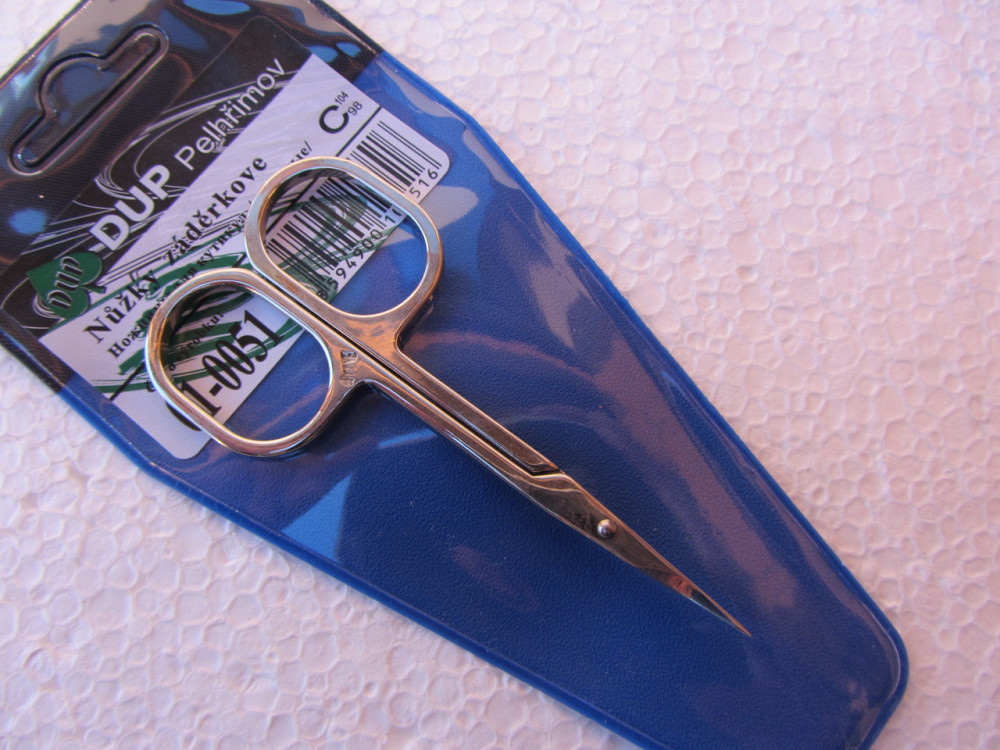 Ножницы маникюрные DUP для удаления кутикул серебро Киев - изображение 2