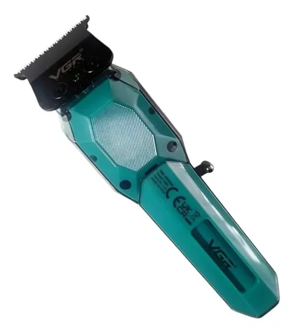 Набір Акумуляторна машинка для стрижки VGR V900 5 насадок регулювання довжини, щітка для очищення Одеса - фото 5