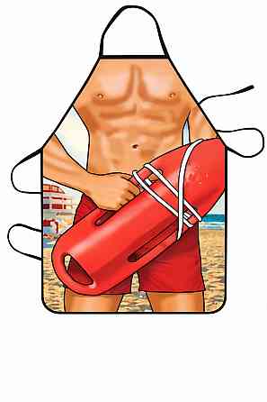 Фартук мужской Спасатель 75 на 55 см разноцветный Киев