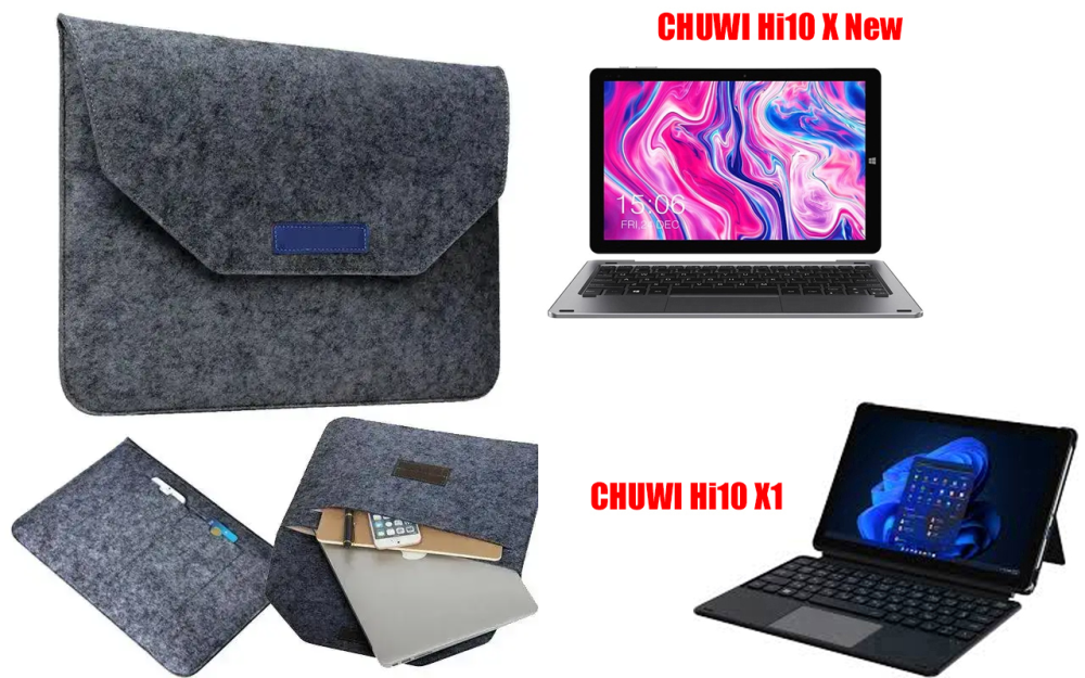 Сумка Wool из войлока для планшета Chuwi Hi10 X Pro Киев - изображение 1