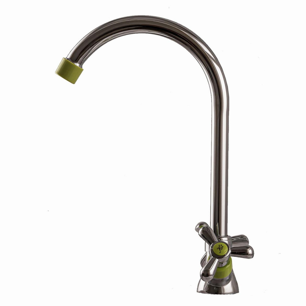 Змішувач для кухні DOMINO DK-H1-2N-GREEN (000011731) Київ - фото 2