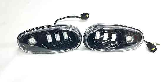 Фари LED ближнє світло 45W+45W W/Y Daewoo Lanos, денний ходовий вогонь Вінниця