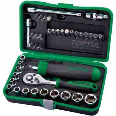 Набор инструментов Toptul професійний 1/4" 41од. (GADW4101) Винница