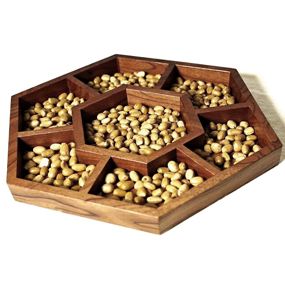 Менажница деревянная 