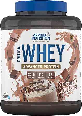 Протеїн Applied Nutrition Critical Whey Protein Powder 2kg (2kg - 67 Servings) (Chocolate Milkshake) Луцьк