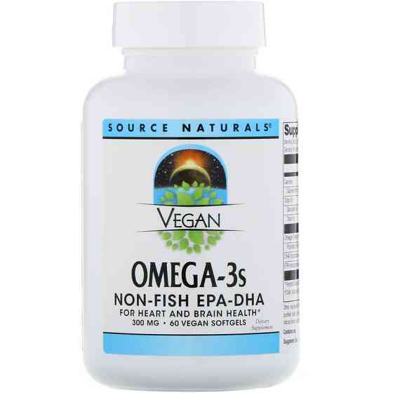 Омега-3 для веганов (Vegan Omega-3S EPA-DHA) 60 капсул Київ